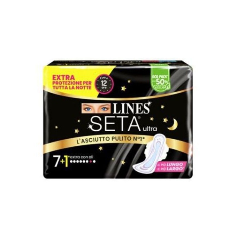 LINES SETA ULT. NOTTE ALI EXTR.7+1 PZ