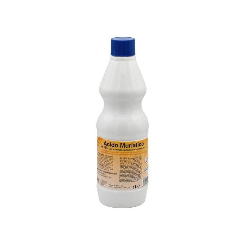 ACIDO MURIATICO CLORIDRICO SOL 33% 1LT