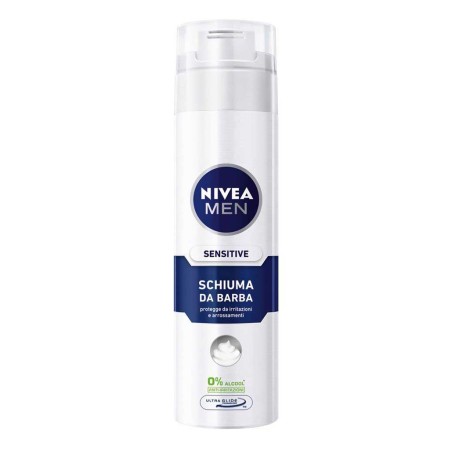 SCHIUMA BARBA NIVEA SENSITIVE MEN 200 ML