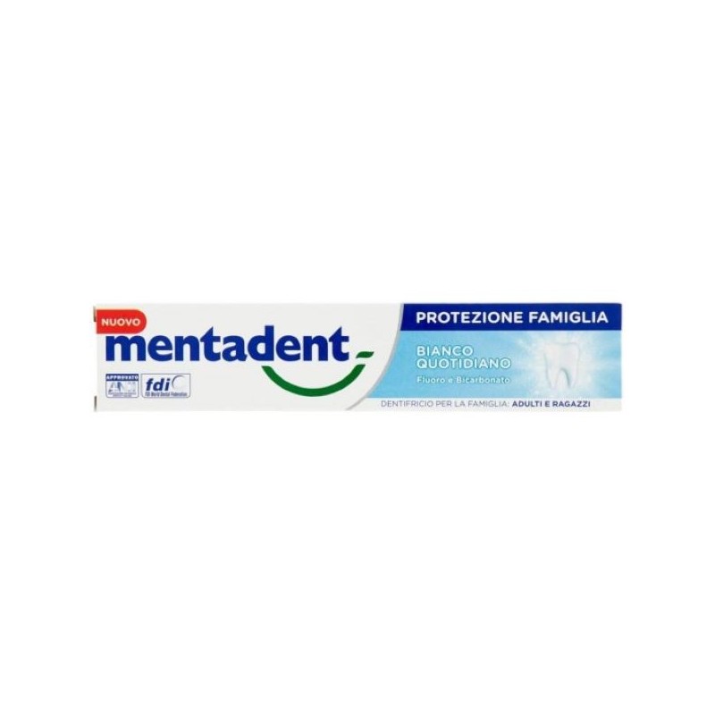 MENTADENT PROTEZIONE FAM. BIANCO QUOTIDIANO 75ML