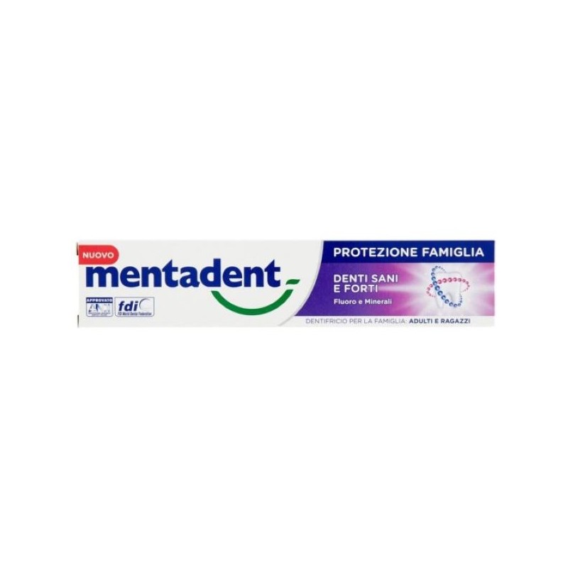 MENTADENT PROTEZIONE FAM. DENTI SANI E FORTI 75ML