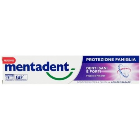 MENTADENT PROTEZIONE FAM. DENTI SANI E FORTI 75ML