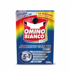 OMINO BIANCO 100+ BIANCO VIVO POLVERE 500GR