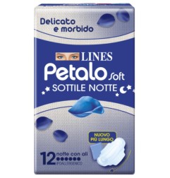 LINES PETALO SOFT NOTTE 12PZ