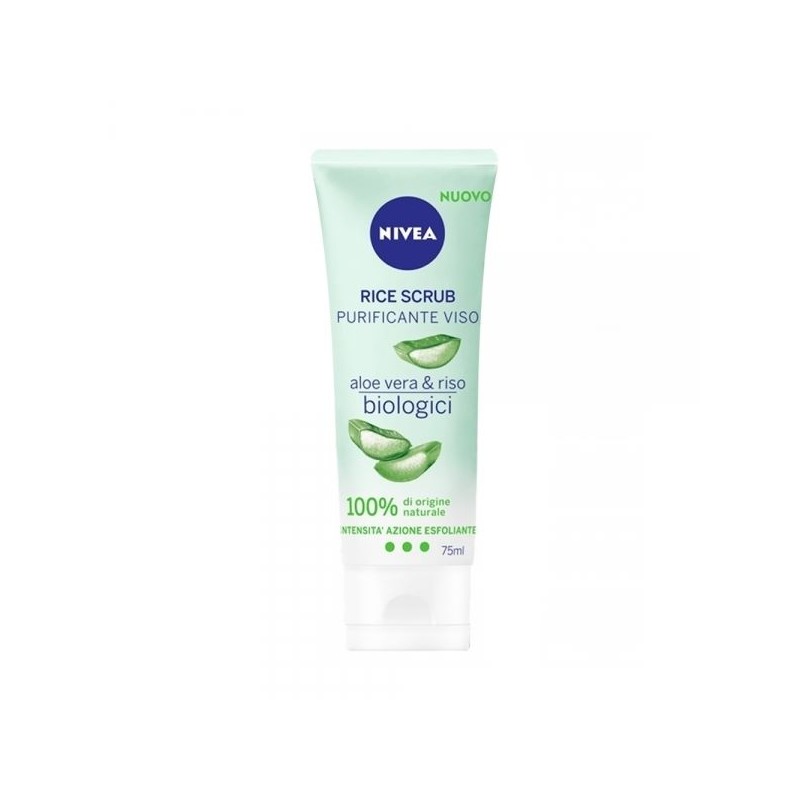 NIVEA RICE SCRUB PURIFICAN. VISO ALOE V.&RISO 75ML