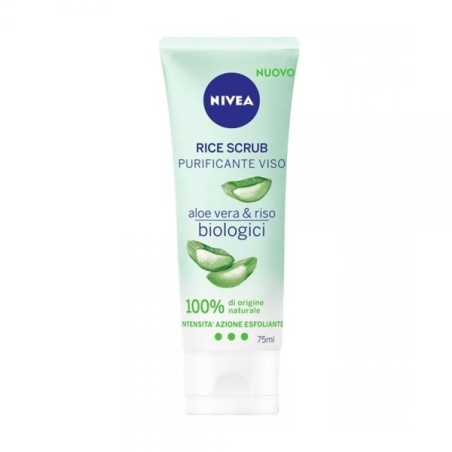 NIVEA RICE SCRUB PURIFICAN. VISO ALOE V.&RISO 75ML