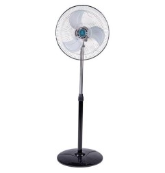 VENTILATORE PIANTANA ACC. 60W BASE TONDA 40X130CM