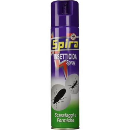 SPIRA INSETTICIDA SPRAY SCARAFAGGI E FORMICHE 400M