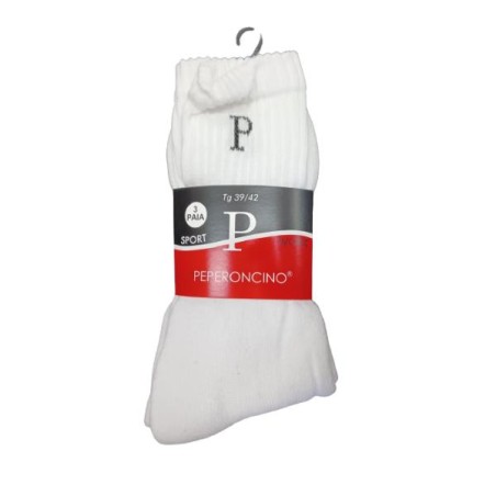 CALZA UOMO SPUGNA PEPERONCINO 3 PAIA
