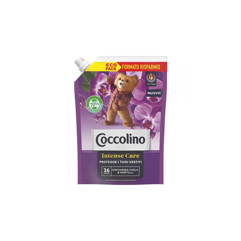 COCCOLINO ECOPACK  ORCHIDEA &MIRTILLI 600ML 26LAV