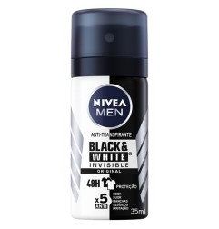 NIVEA MINI DEO SPRAY 35 ML BLACK&WHITE UOMO