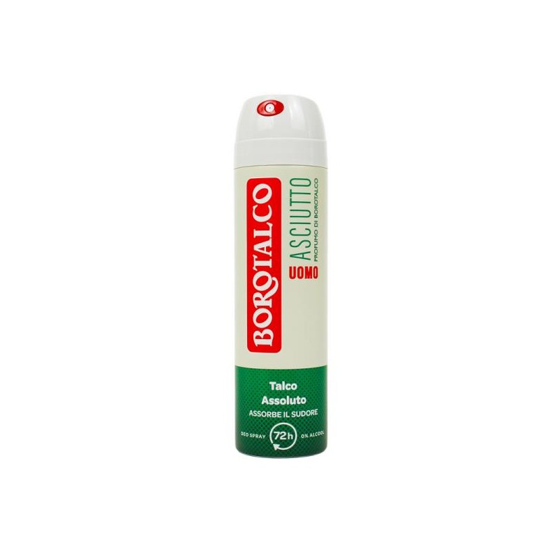 BOROTALCO  DEO SPRAY 150 UOMO ASCIUTTO