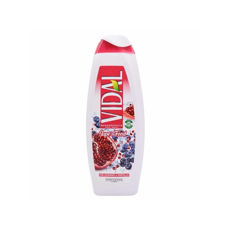 VIDAL BAGNODOCCIA  MELOGRANO E  MIRTILLO 500ML