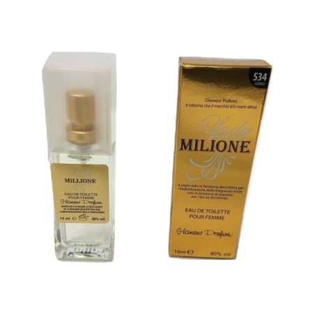 LADY MILIONE EAU DE TOILETTE POUR FEMME 15ML