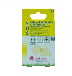 PATCH INSETTO REPELLENTE ALLA CITRONELLA 12PZ
