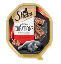 SHEBA VASCHETTA PATE' MANZO 85GR