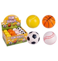 PALLINA ANTISTESS 6,35CM 4 ASSORTITI