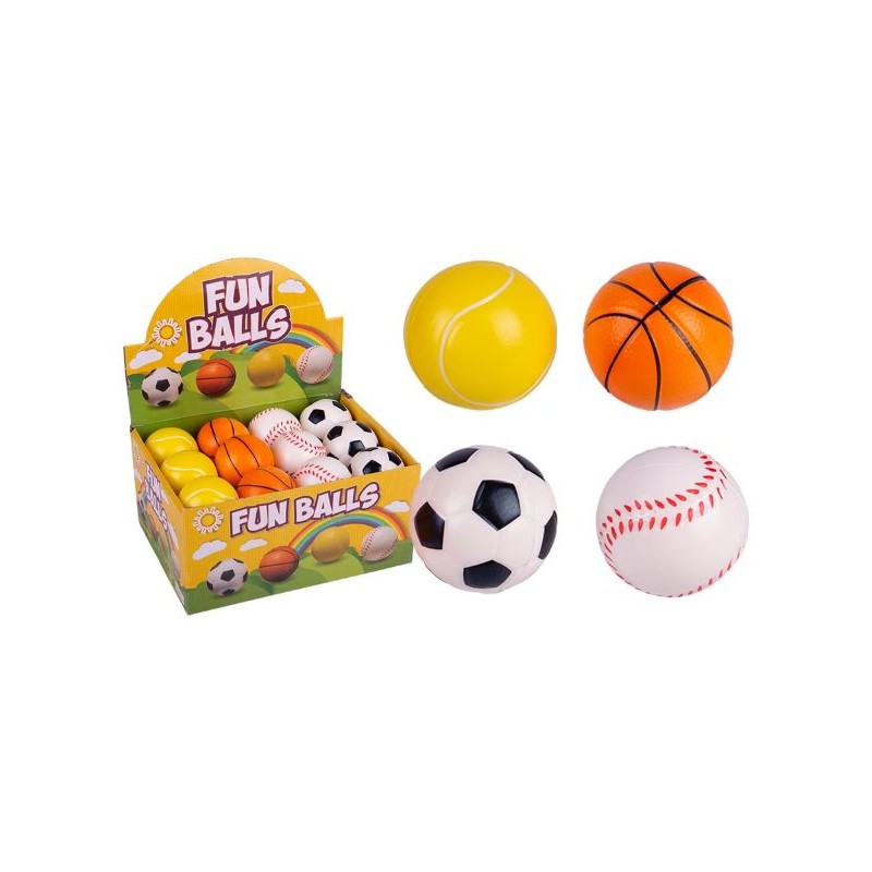 PALLINA ANTISTESS 6,35CM 4 ASSORTITI
