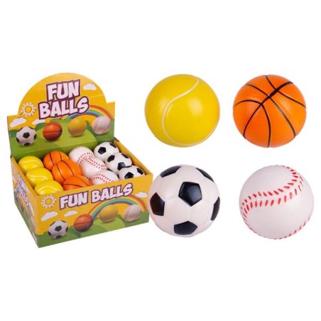 PALLINA ANTISTESS 6,35CM 4 ASSORTITI