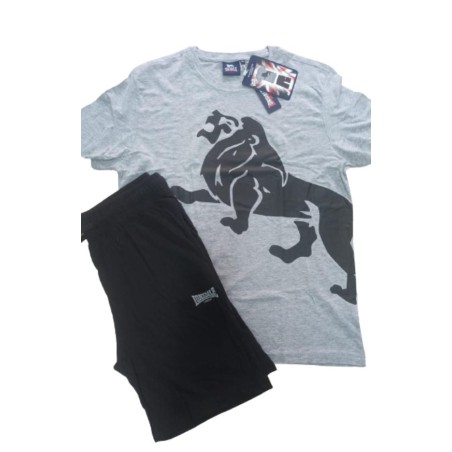 T-SHIRT+PANTALONCINO UOMO LONSDALE LOUPE22057