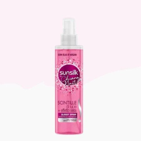 SUNSILK GLOSSY SPRAY 200ML SCINTILLE DILUCE