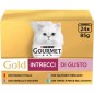 GOURMET GOLD INTRECCI GUSTO MULTIPACK 24PZ DA 85GR