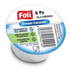 FOLI PACK CONTENITORI ALL. CREAM CARAMEL(BUDINO)