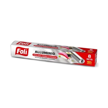 FOLI ROLL ROTOLO ALLUMINIO 8MT