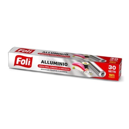 FOLI ROLL ROTOLO ALLUMINIO 30MT