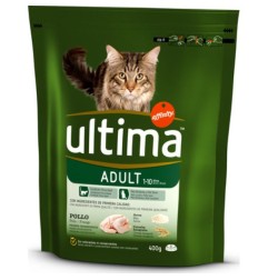 ULTIMA CAT POLLO E RISO 440GR