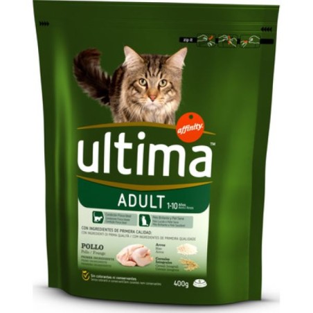 ULTIMA CAT POLLO E RISO 440GR