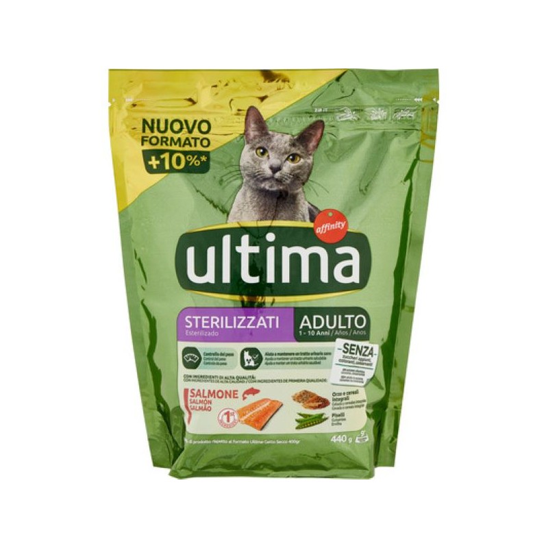 ULTIMA CAT STERILIZZATO SALMONE 440GR