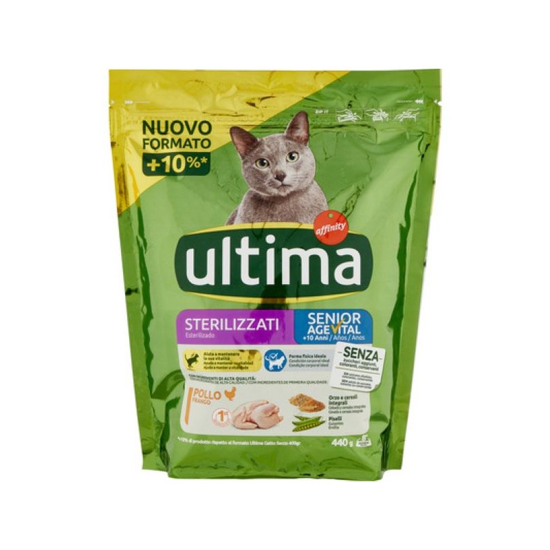 ULTIMA CAT STERILIZZATO SENIOR 440GR