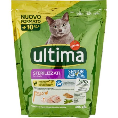 ULTIMA CAT STERILIZZATO SENIOR 440GR