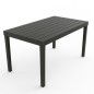 SUMATRA TAVOLO ANTRACITE 138X80X72CM
