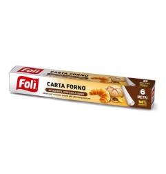 FOLI' ROLL ROTOLO CARTA FORNO 6MT