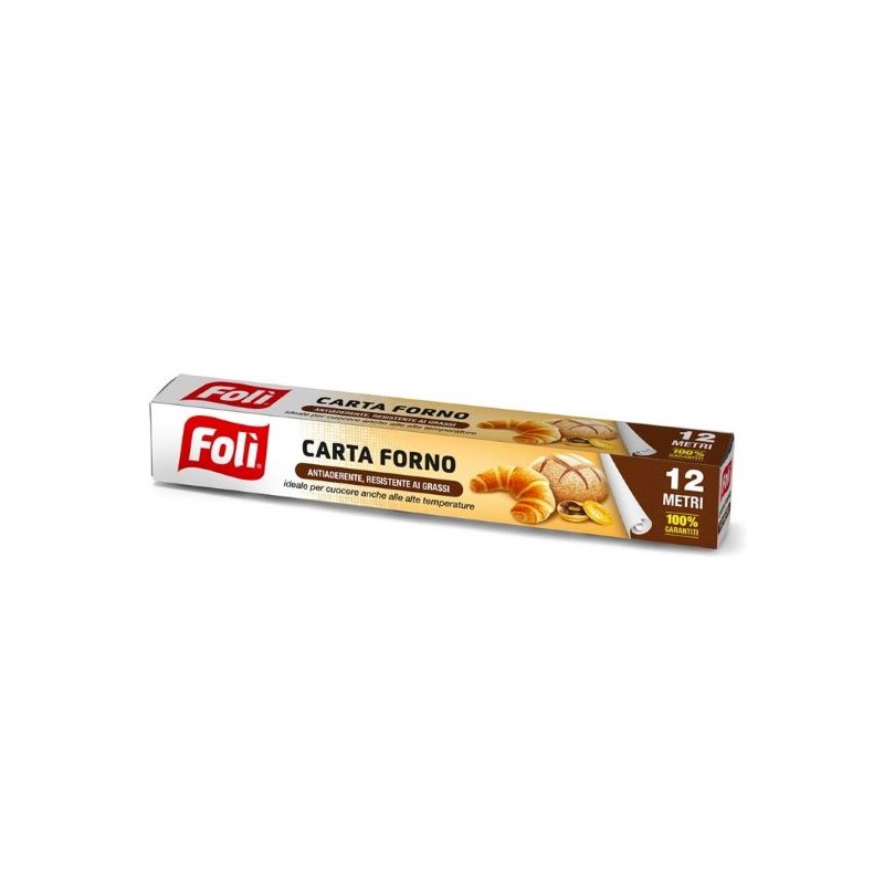 FOLI' ROLL ROTOLO CARTA FORNO 12MT