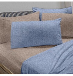 COMPLETO LENZUOLA FLANNELLA YOU ME 1 PIAZZA/MEZZA