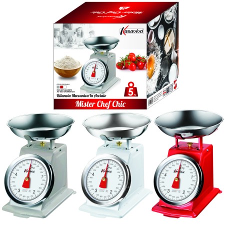 BILANCIA MISTERCHEF CHIC ACCIAIO 5 KG