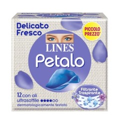 LINES PETALO BLU ULTRA SOTTILE CON ALI 12PZ