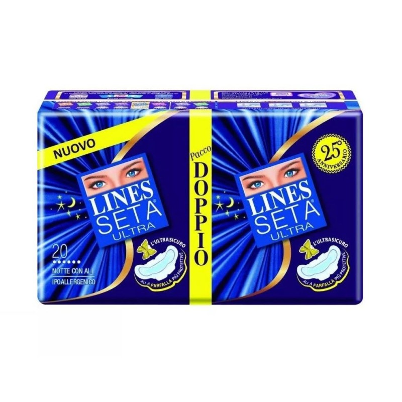 LINES SETA ULTRA NOTTE NEW 20PZ