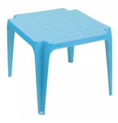 TAVOLO RESINA BABY CELESTE 56X52CM