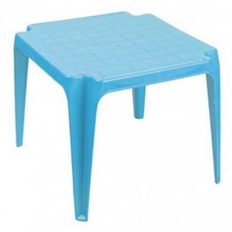 TAVOLO RESINA BABY CELESTE 56X52CM