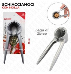 SCHIACCIANOCI IN LEGA DI ZINCO 15CM