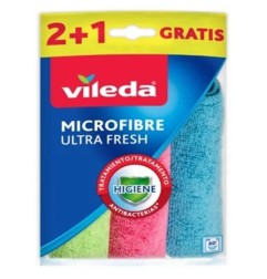 VILEDA PANNO MICROFIBRE ULTRA FRESH 2+1PZ