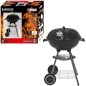 BARBECUE TONDO CON COPERCHIO 48XH72CM