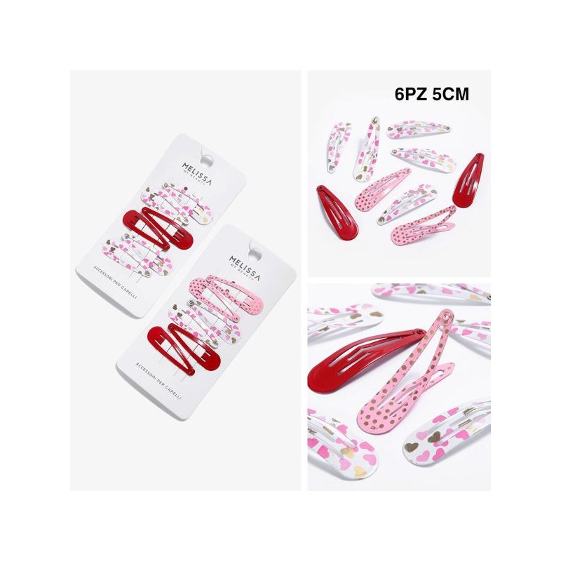 CLIP CAPELLI 5CM 6PZ