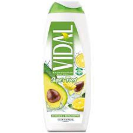 VIDAL BAGNO AVOCADO/BERGAMOTTO 500ML