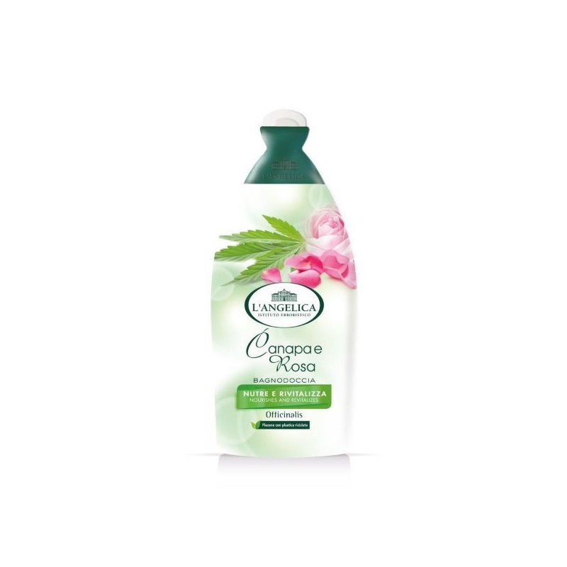 L'ANGELICA BAGNODOCCIA OFFICIN. CANAPA&ROSA 500ML