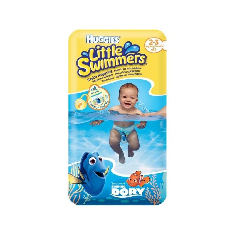 HUGGIES LITTLE SWIMMERS TG. 2-3 3/8KG